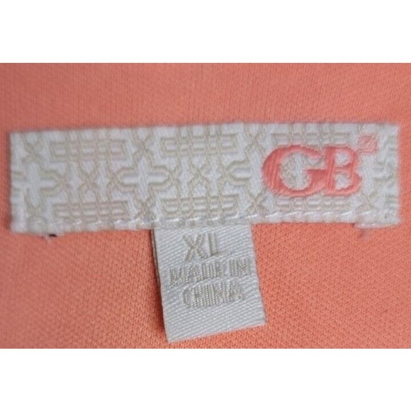 GB Peach Wrap Knee Length Dress size XL - Picture 7 of 9